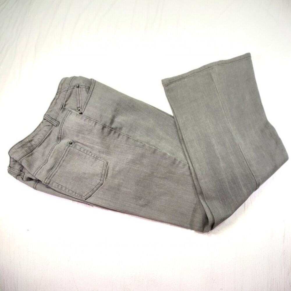 eci NEW YORK Gray Stretch Bootcut Jeans – Plus Size 18